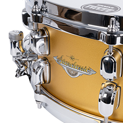 TAMA MAS1455-SAM Starclassic Maple Satin Aztec Gold Metallic 14"x5.5" Trampet